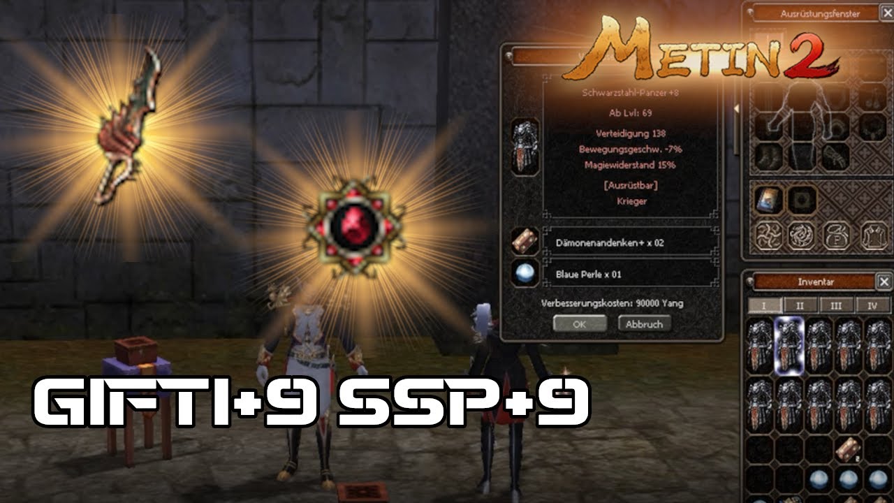 Metin2 Felis Gifti+9 tryen SSP+9 uppen Mythisch Rubin #04