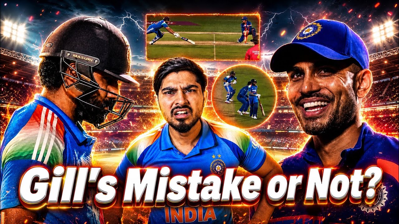 Rohit&rsquo;s Runout Controversy‼️Was this Intentional by Gill?😠 #indvsafg #rohitsharma #shubmangill 