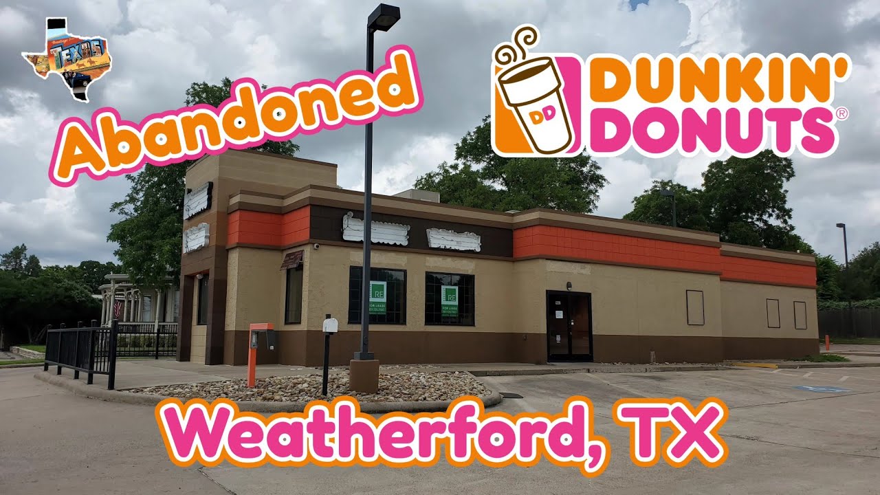 Заброшенный Dunkin Donuts, Уэзерфорд, Техас
