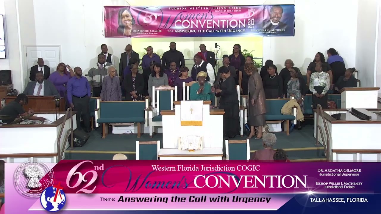 62nd Annual Western Florida Jurisdiction COGIC Women's Convention - Opening Night (3/17/2026)