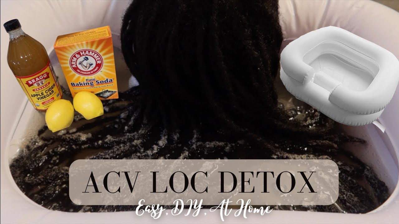 HOW TO | LOC DETOX | ACV RINSE ON LOCS | Simply Kee Samone🌻