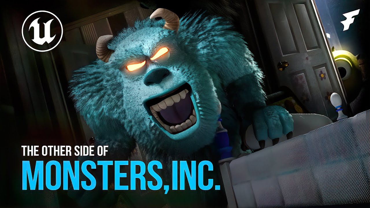 THE OTHER SIDE OF MONSTERS, INC. | UNREAL ENGINE 5 (16+)