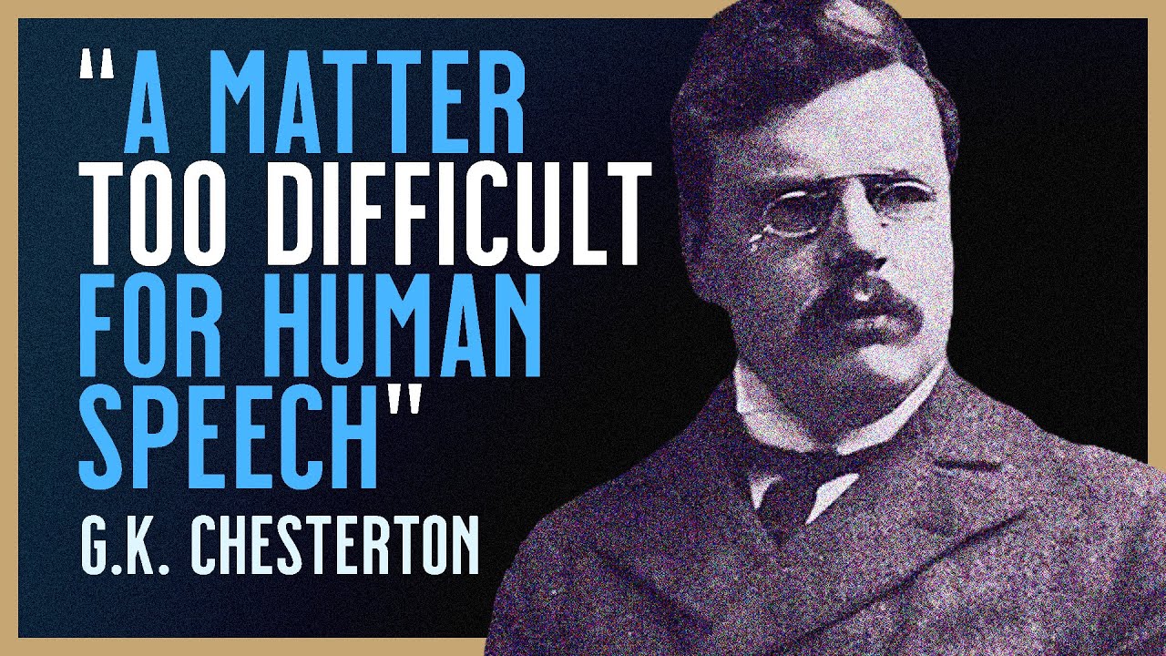 Why Christianity is Unique // G.K. Chesterton
