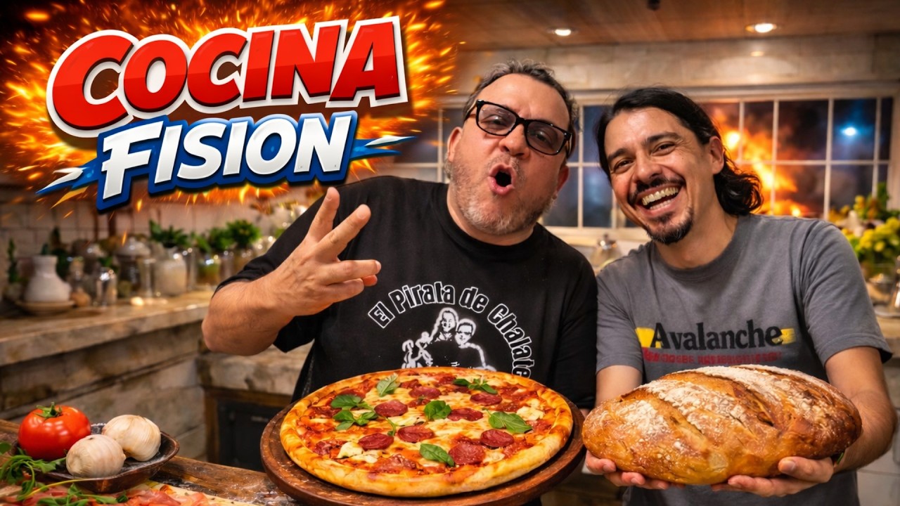 Fusión de Recetas Españolas/Salvadoreñas: Pan Preñao,  Pizza y Baguette 🇸🇻🇪🇦🏴‍☠️