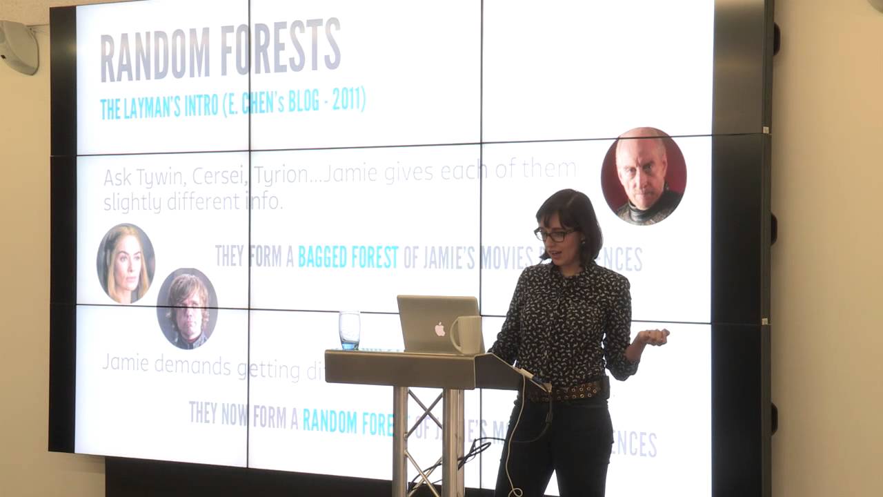 Linda Uruchurtu: A Beginner's Guide to Random Forests - R vs Python | PyData London 2014
