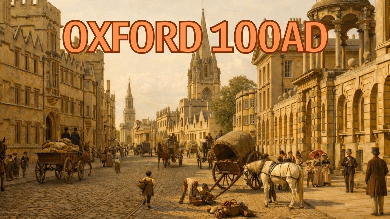 What Oxford Looked Like 2000 Years Ago (AI reconstruction)