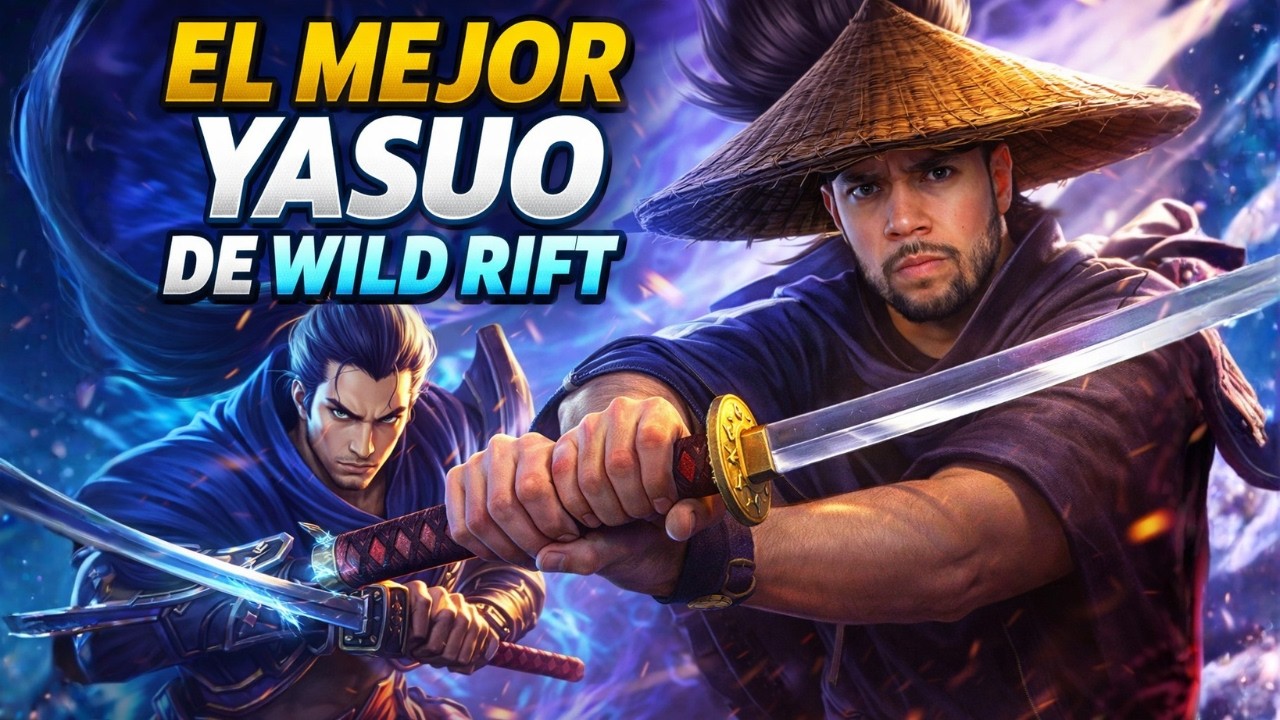 ¡EL TOP 1 YASUO DE WILD RIFT ☠!