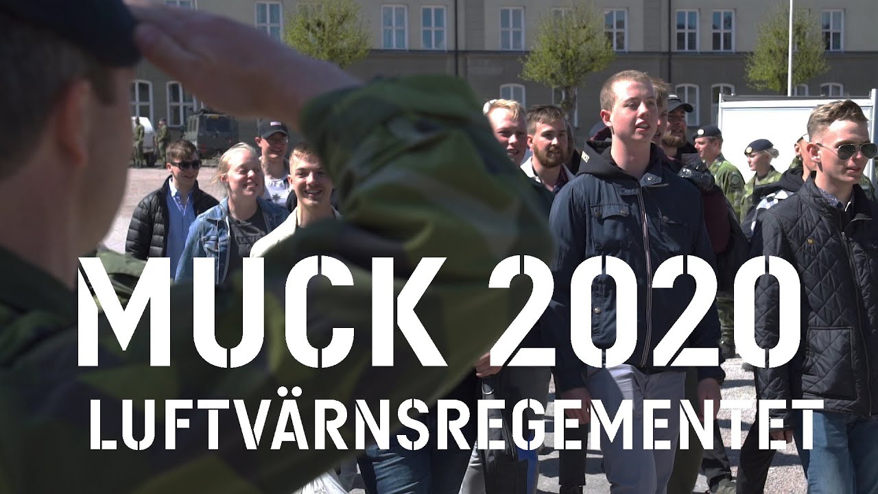 Muck från Luftvärnsregementet 2020