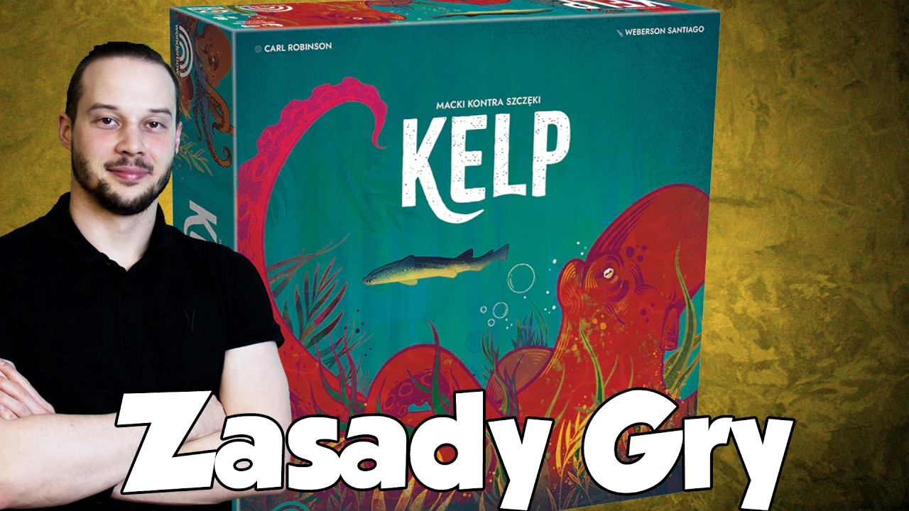 Pierwsze Kroki w Kelp: Macki kontra Szczęki — Zasady w 8 minut!