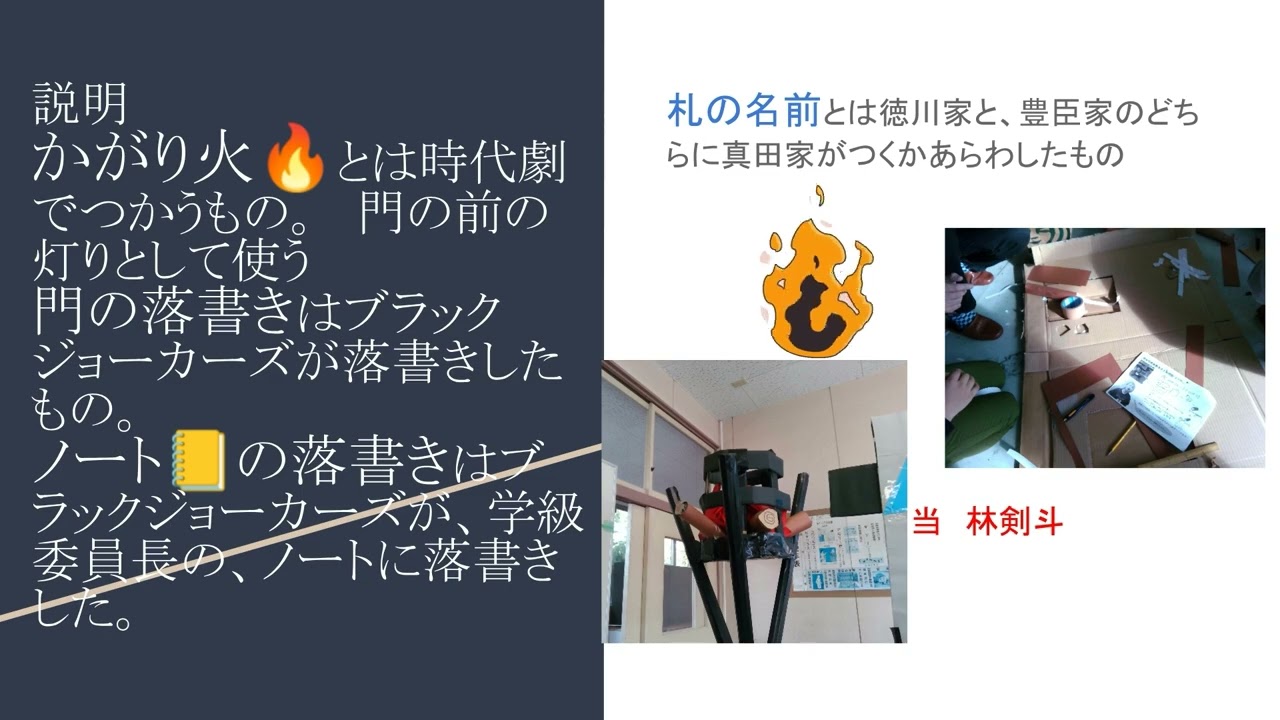 【沼田城伝承隊】沼小ブラックジョーカーズ！～戦国時代の沼田城へタイムスリップ！？の巻～CMスライド動画