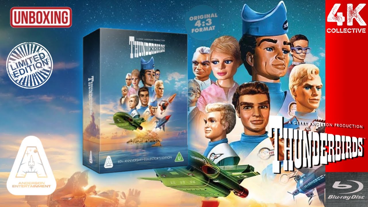 Thunderbirds: The Complete Series – Ultimate Blu-ray Collector’s Edition 60th Anniversary Unboxing