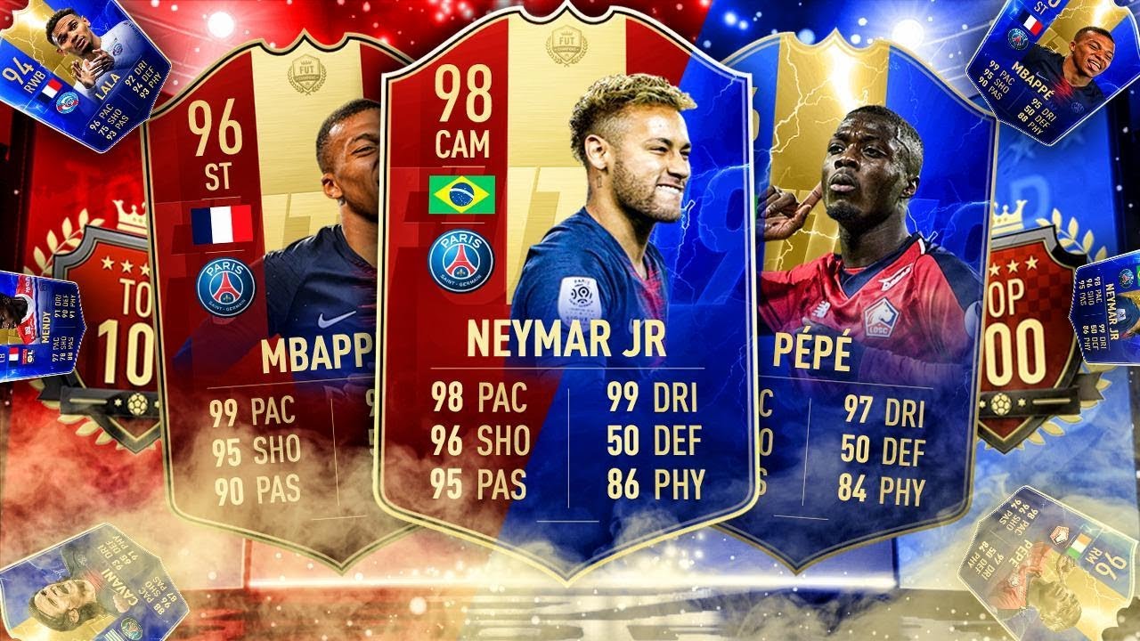 MY FUT CHAMPIONS REWARDS! INSANE LIGUE 1 PLAYER PICKS! FIFA 19 Ultimate Team