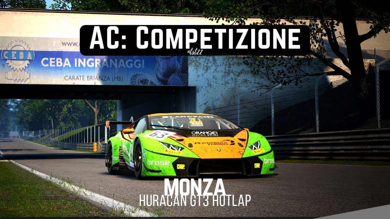 Assetto Corsa Competizione | Huracan GT3 @Monza | 1:47.8
