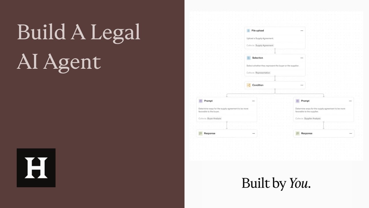 Build Your Own Legal AI Agents with Harvey Workflow Builder