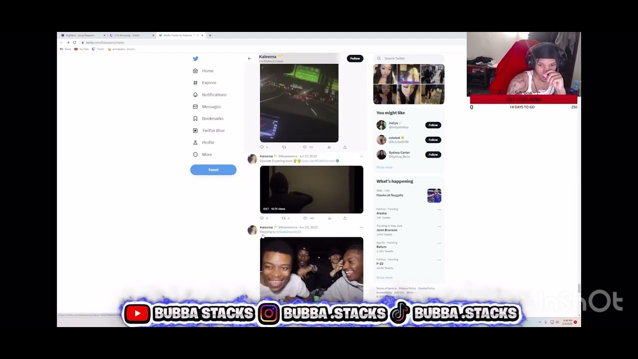 FUNNY DISCORD CALL WITH SILKY, TAAY , KALEEMA AND BUBBA
