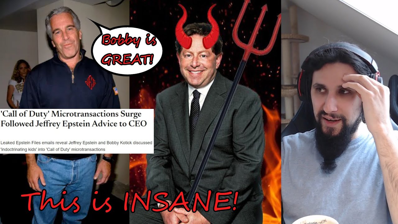 This is so bad... EX Blizzard CEO Bobby Kotick and his FRIEND Jeffrey Epstein made Gaming WORSE!