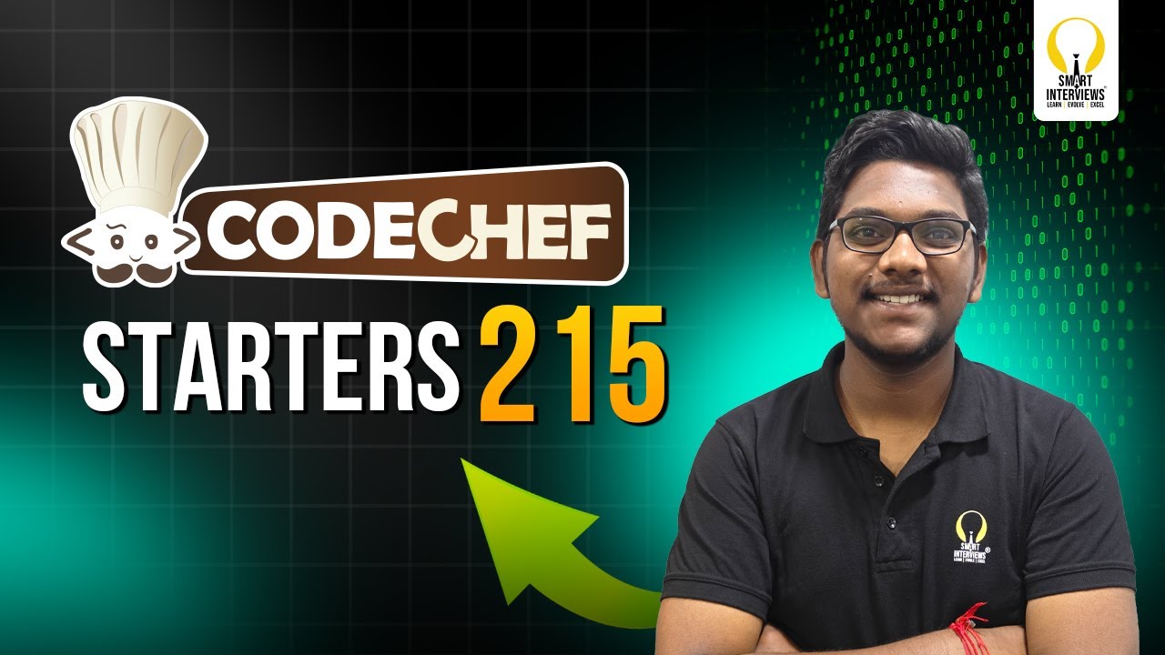 Codechef Starters 215 (Div.4) | Видеорешения | Умные интервью