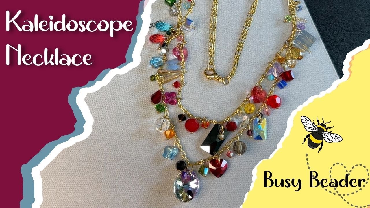 Transform Crystals Into a Mesmerizing Kaleidoscope Necklace With this Easy Tutorial