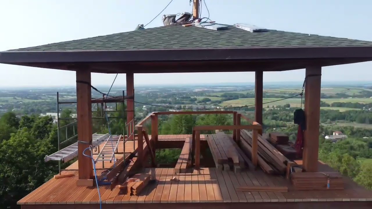 Andrychów. Wieża widokowa prawie gotowa