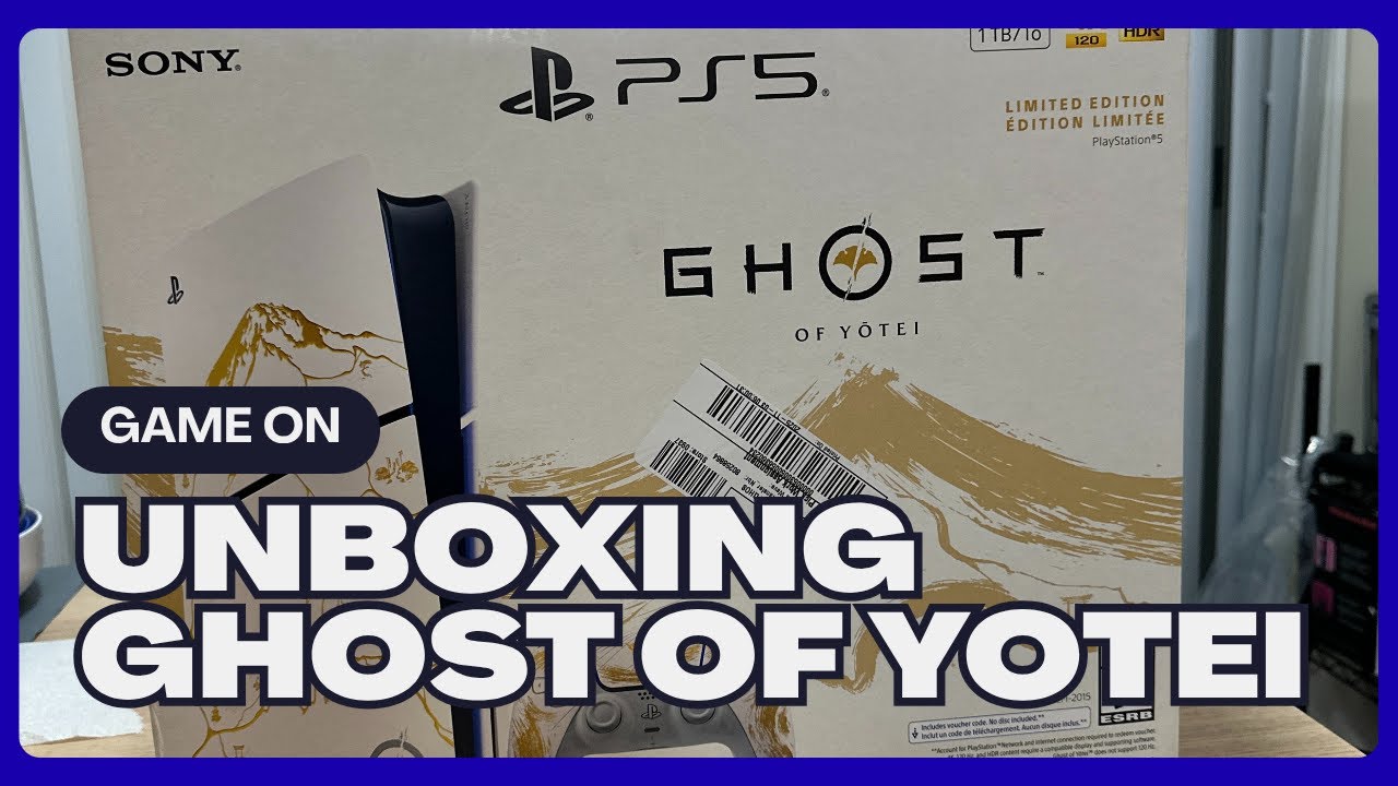 Unboxing Ghost of Yotei PS5