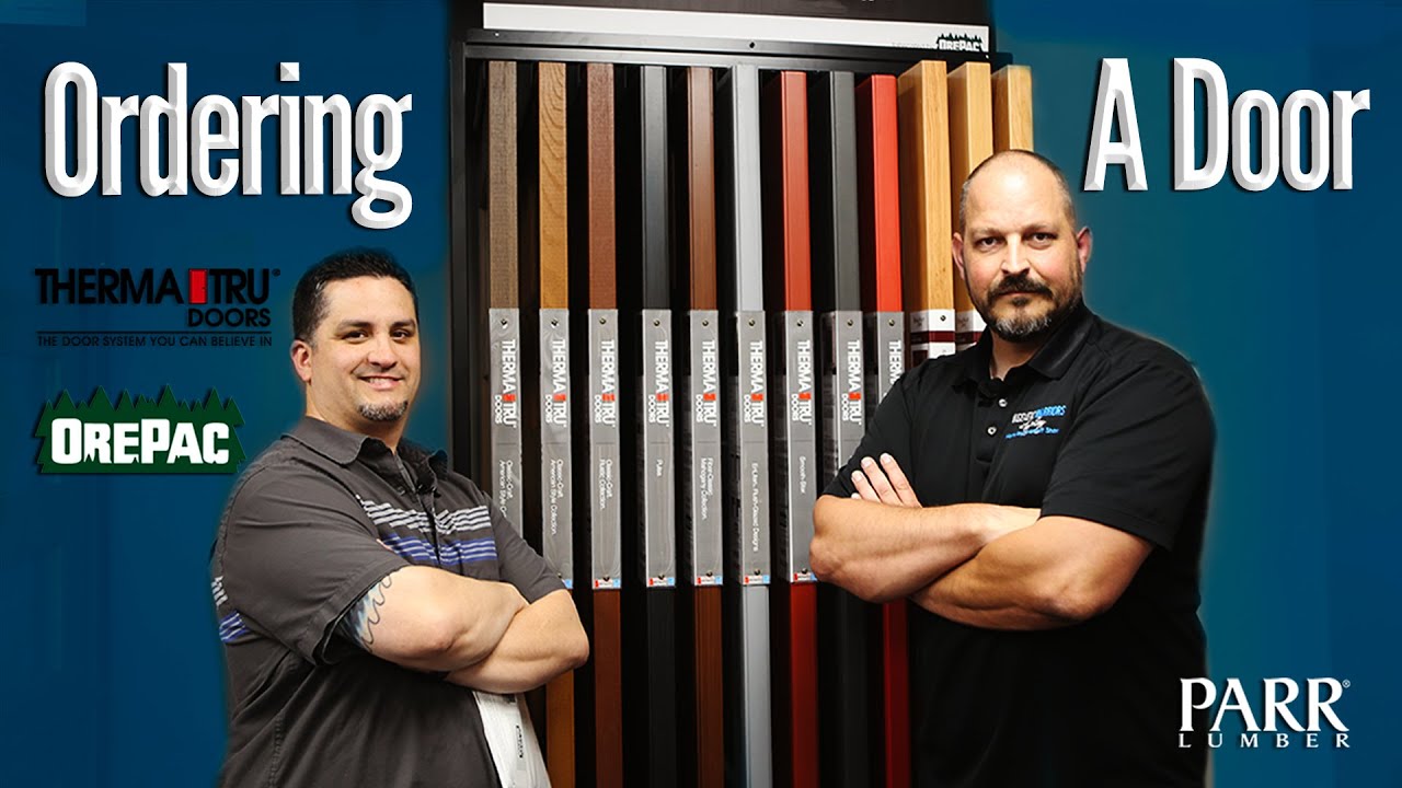 Order a ThermaTru Door  | How To