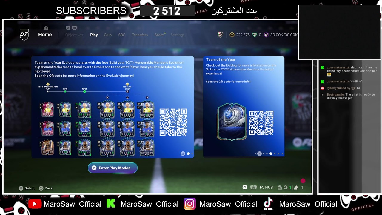 بث مباشر EA SPORTS FC 26 Searching For the Toty - البحث عن التوتي