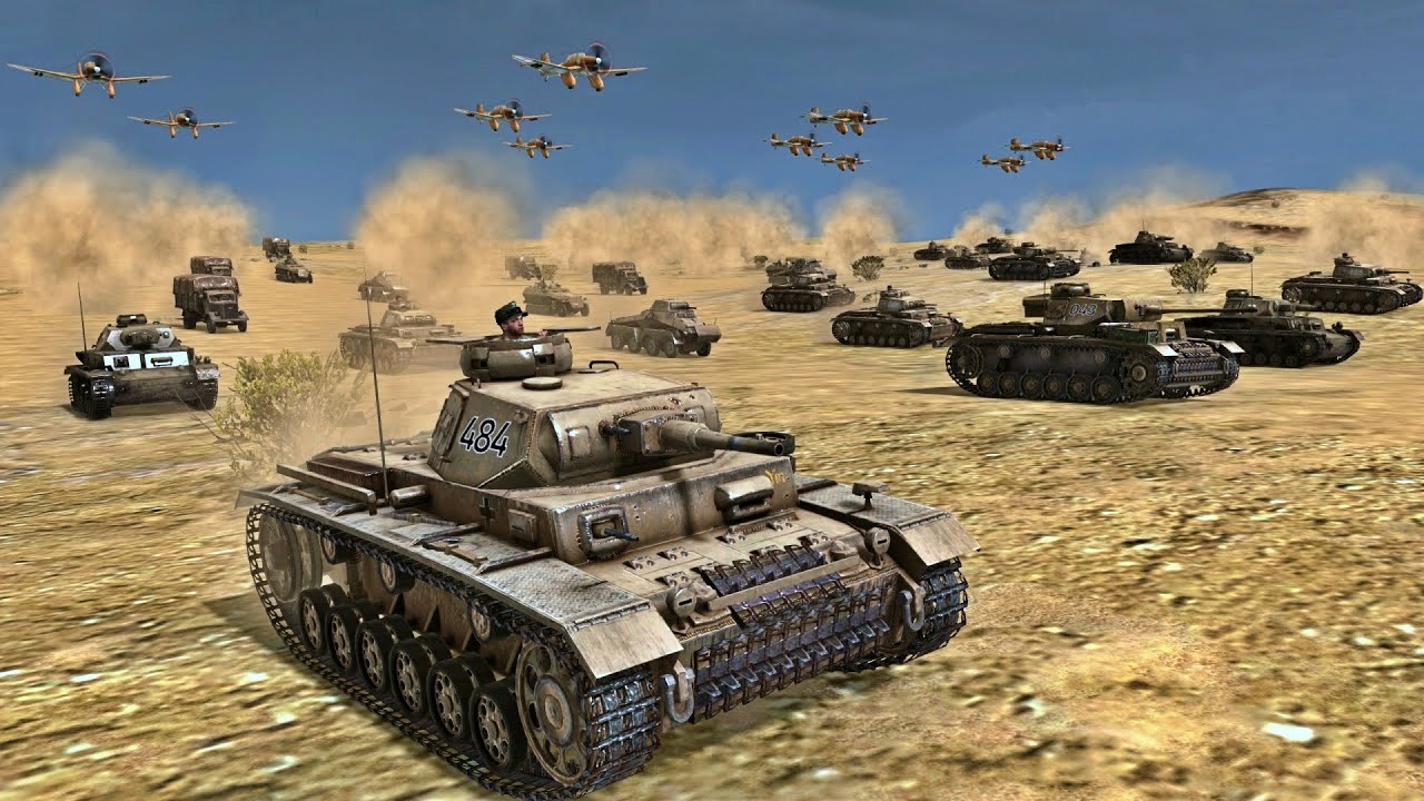 German BLITZKRIEG over NORTH AFRICA | Gates of Hell