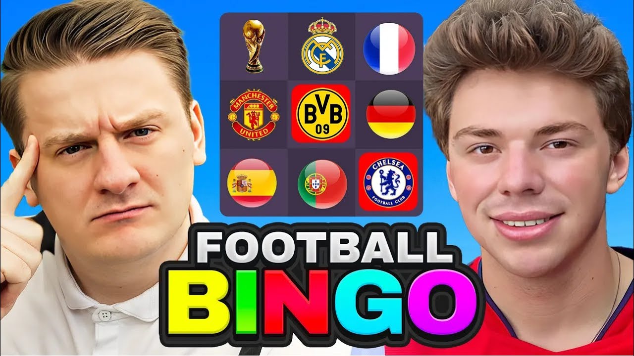 HARDEST FOOTBALL BINGO VS FOOTBALL GENIUS