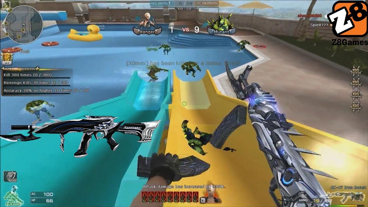 Crossfire 2.0 : AK47 - Iron Beast - Best Kill Zombie V4 ( Hero Mode X)