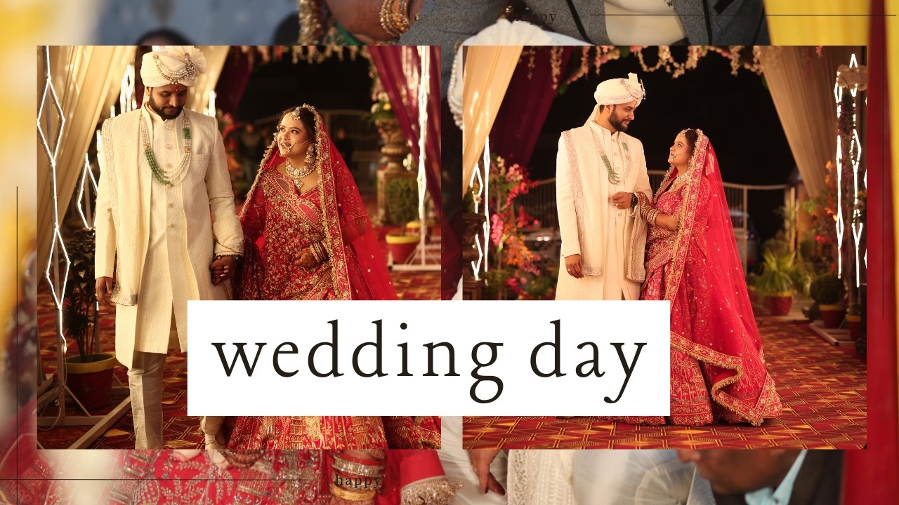One Year, A Thousand Memories — Our Wedding Story ❤️ | Vipin & Yukti- thevyconnection