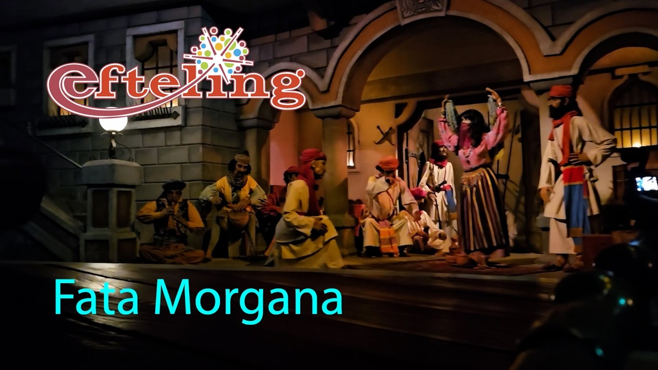 Fata Morgana Efteling Theme park Dark Ride 4K POV