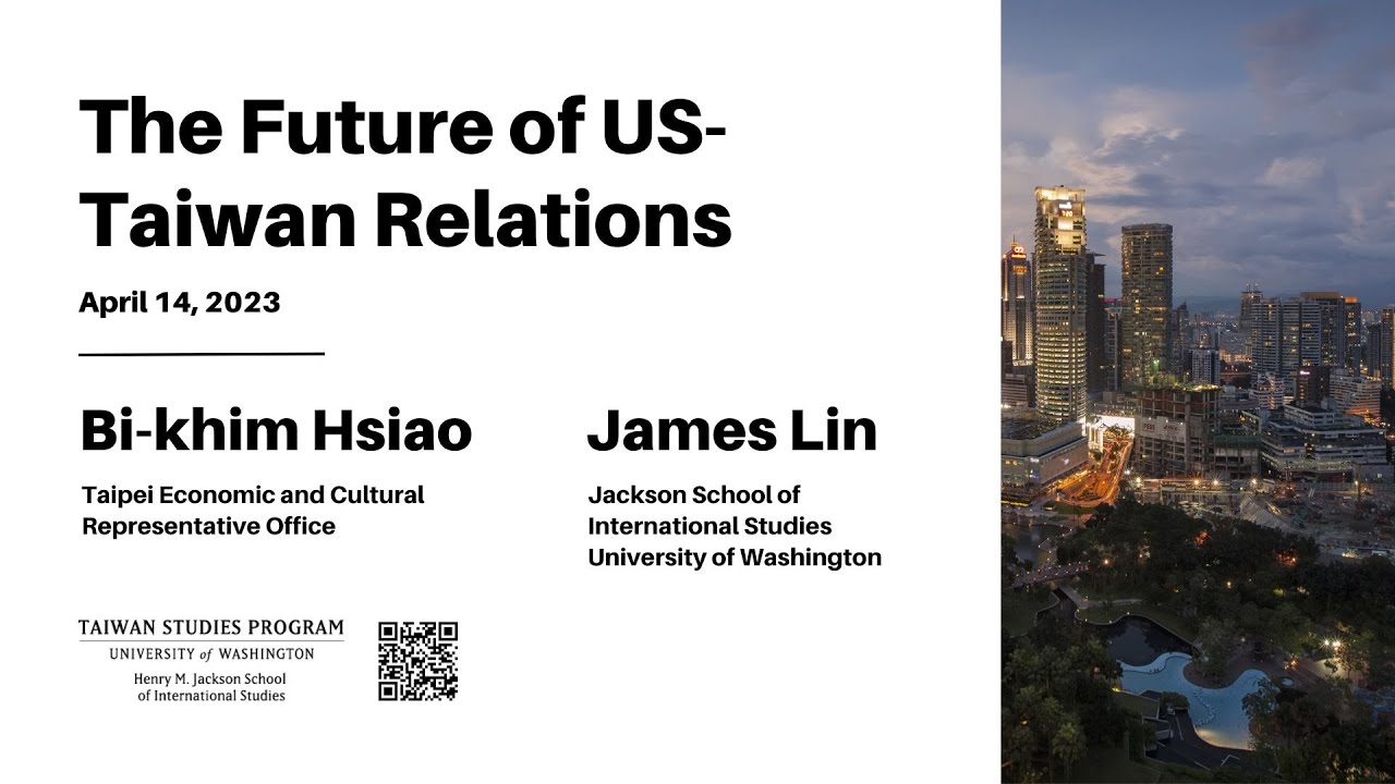 The Future of US-Taiwan Relations: A Conversation with Representative Bi-khim Hsiao