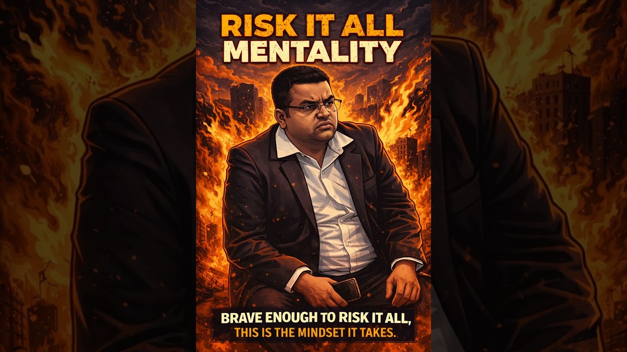 RISK IT ALL MENTALITY 🔥 Angry Old School Rap | Mindset Motivation Music