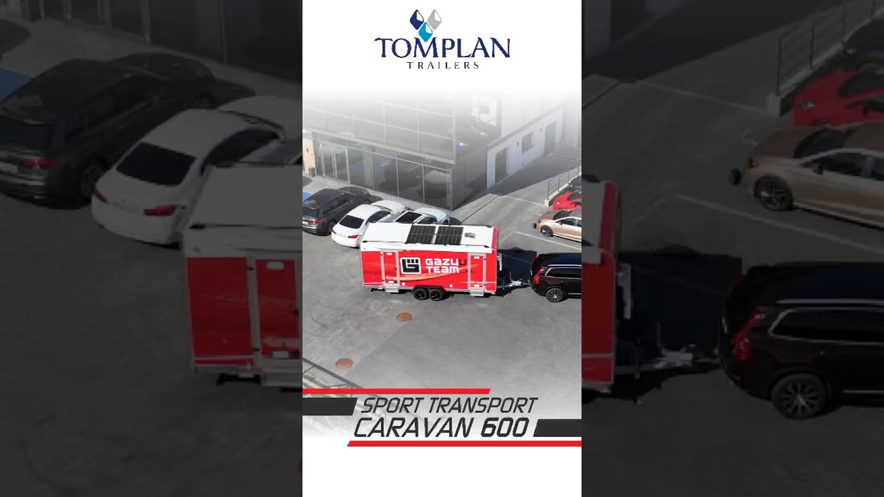 Sport Transport Caravan 600 TOMPLAN - Bautis&GazzuTeam #adventure #atv  #vanlife #trailer #motocykl