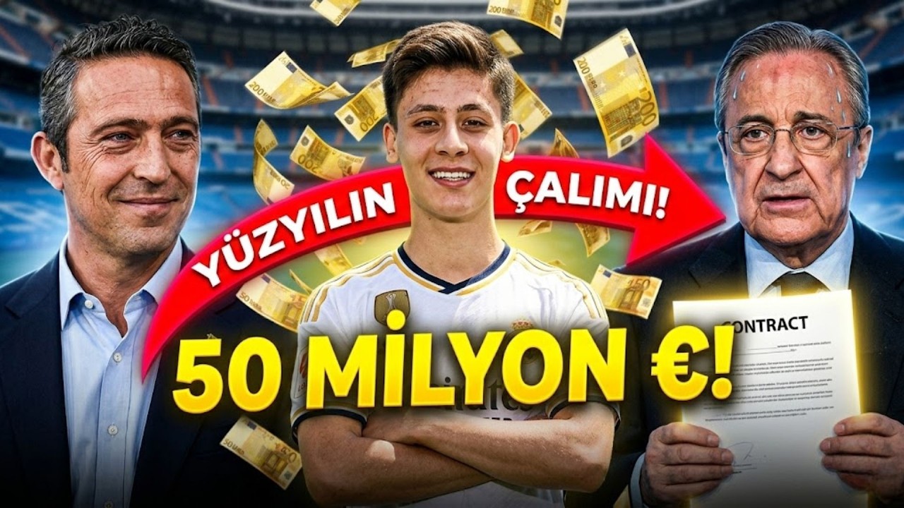 PEREZ ÇILDIRDI! FENERBAHÇE'NİN ARDA GÜLER SÖZLEŞMESİNDEKİ 50 MİLYON EURO'LUK GİZLİ MADDESİ İFŞA OLDU