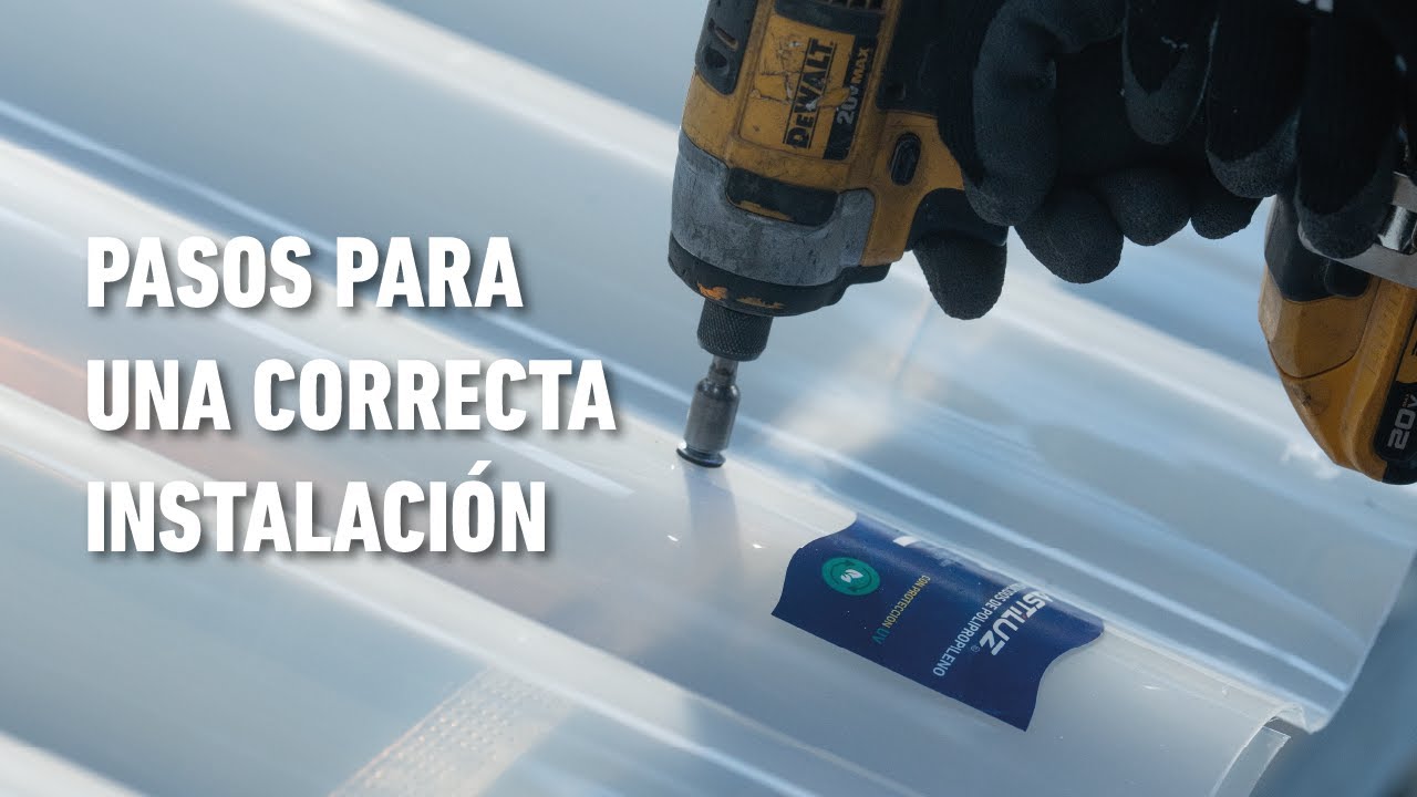 Instalación de techos translúcidos #PLASTILUZ 🌞