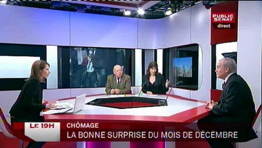 Invit&eacute;s: Juliette M&eacute;adel et Christian Cambon - Le 19H (25/01/2013)