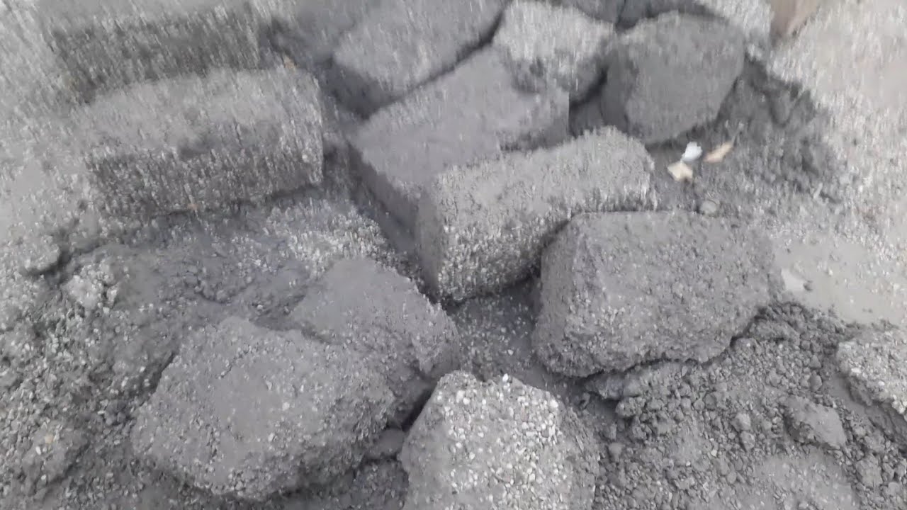 Most requested full dry floor crumbling 🖤🖤🖤 charcoal grainy ASMR dry crumbling 🔥🤤🤤