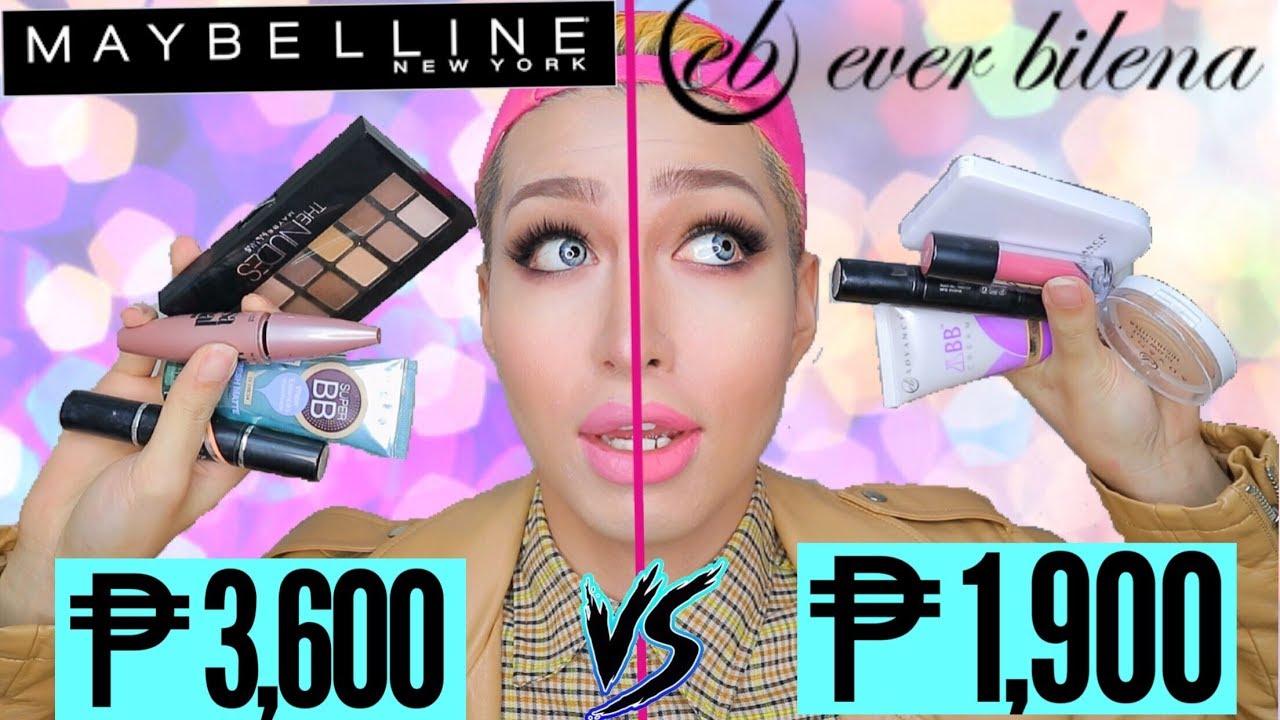 BATTLE OF THE BRANDS! (Ep. 1:) MAYBELLINE VS EVER BILENA! ALIN ANG MAS SULIT!?