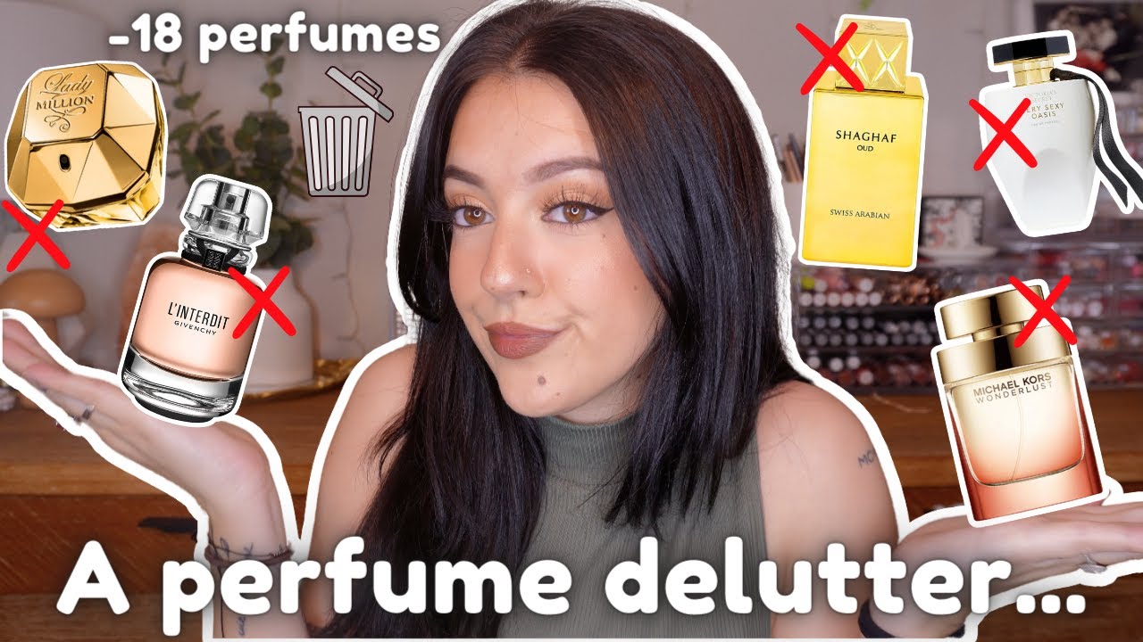 This Declutter Was A STRUGGLE...😭18 Perfumes GONE..🗑️❌