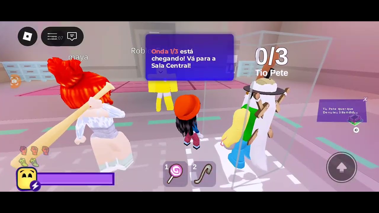 Jogando breaking story 2 sozinha