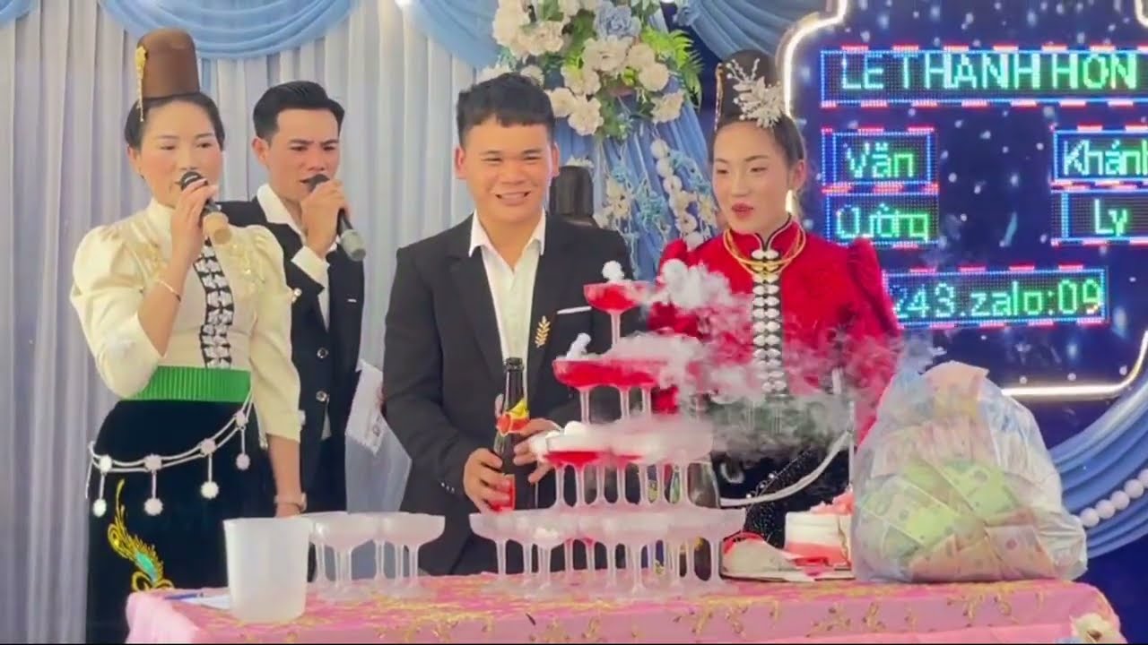 TOÀN CẢNH LỄ THÀNH HÔN ( VĂN CƯỜNG & KHÁNH LY ) MƯỜNG KHIÊNG THUẬN CHÂU SƠN LA