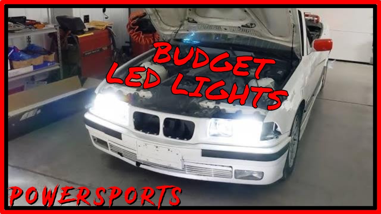 BMW E36 VERT: бюджетная модернизация светодиодных фар