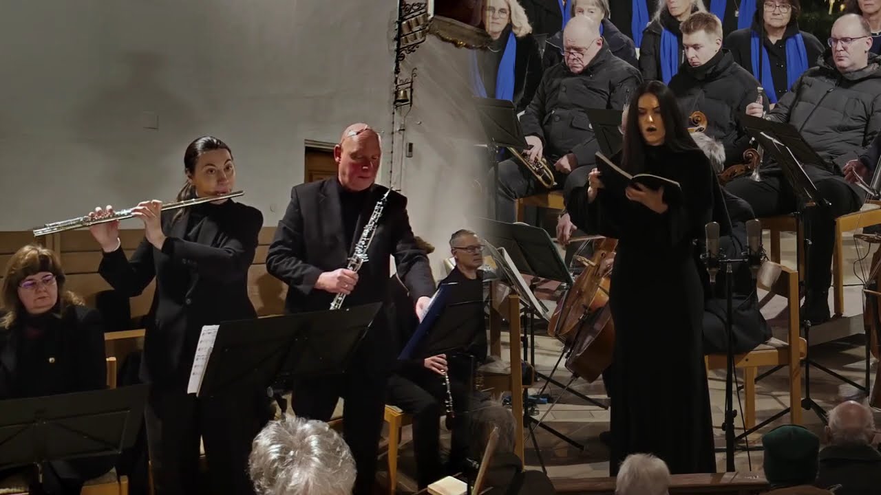 Johann Sebastian Bach Weihnachtsoratorium Kantate II  Arie Schlafe,mein Liebster,genieße der Ruh