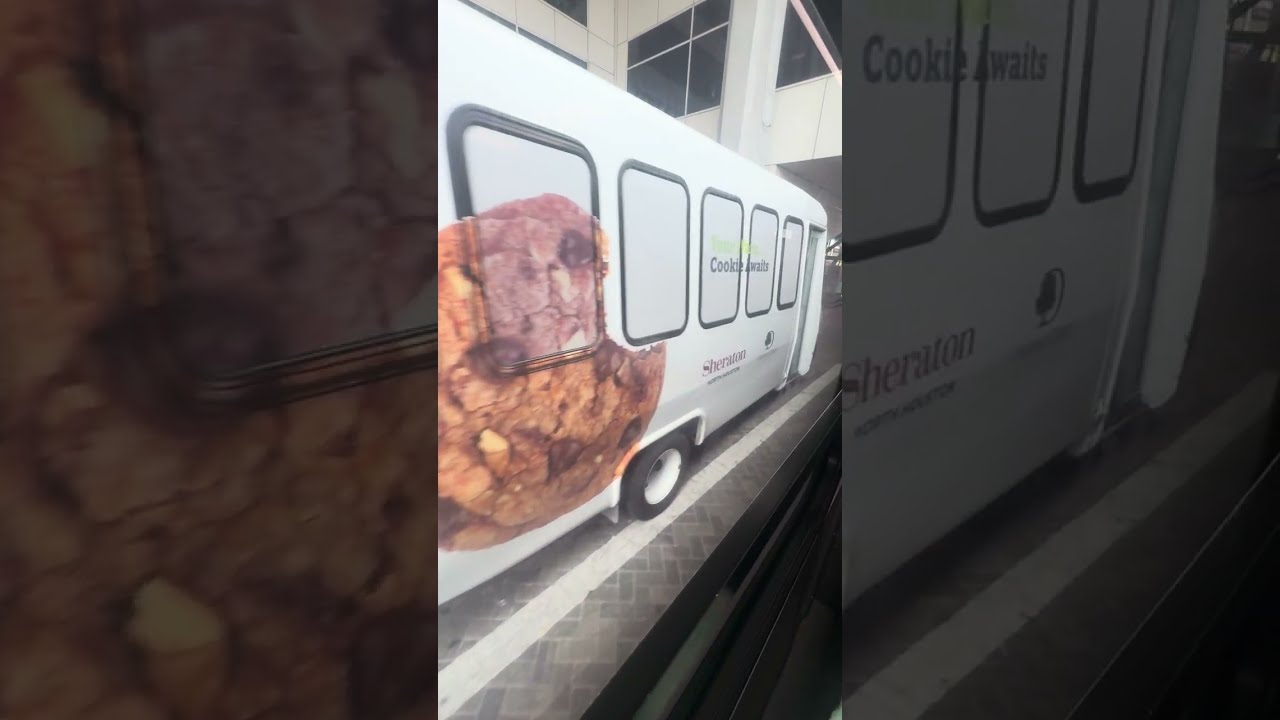 Houston, Texas - Airport Shuttle Bus Route
