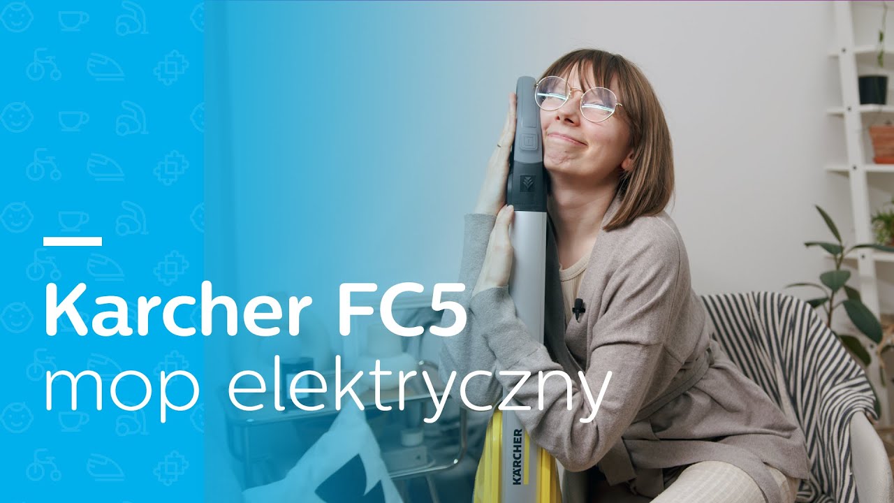 MYJE I ODKURZA?🧹 I TEST I Mop elektryczny Karcher FC 5 I NAPRAWDĘ MUSISZ GO MIEĆ!😃