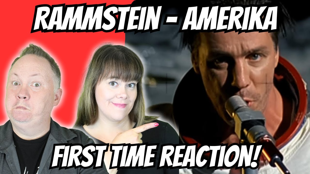 Couples React to Rammstein - Amerika | First Time Reaction | They Don't LOVE the USA????