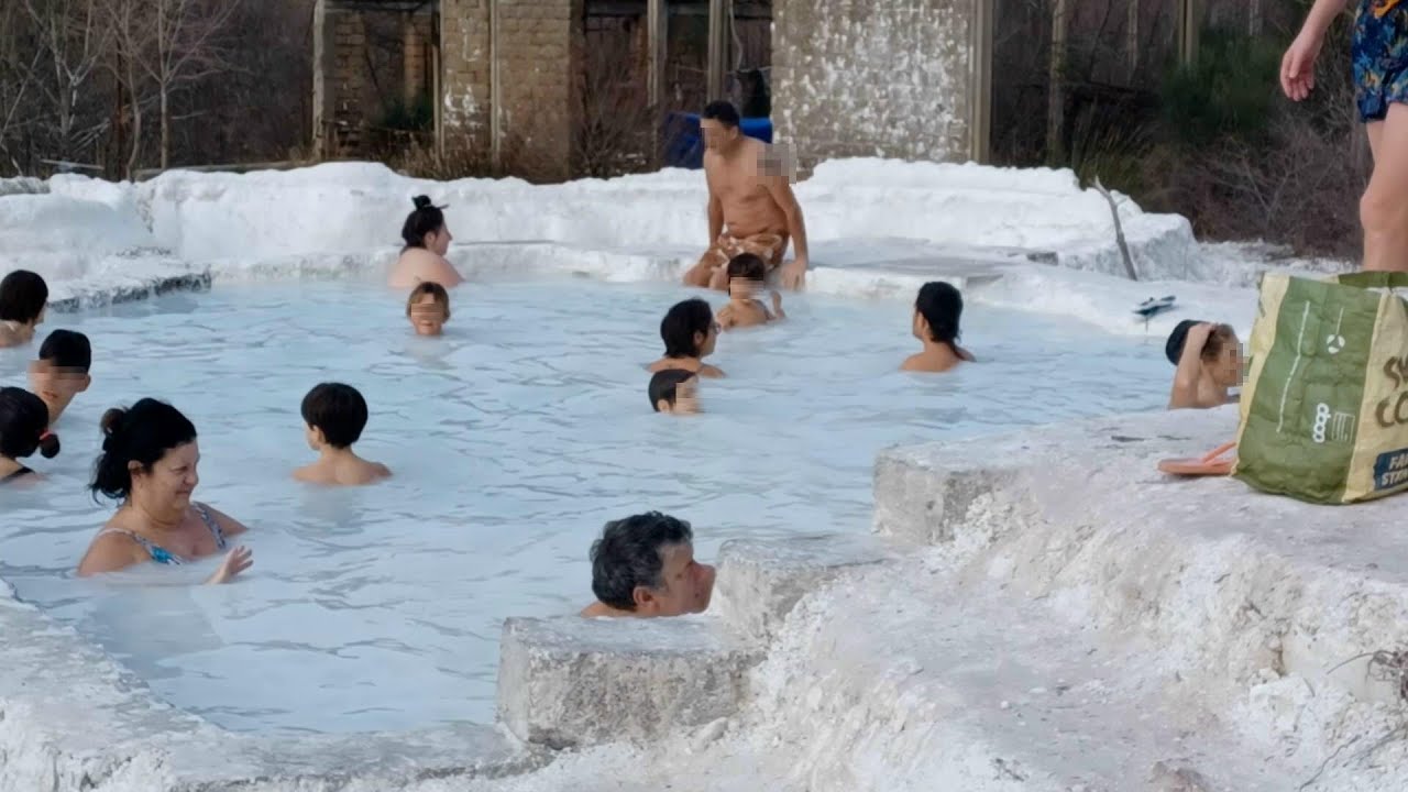 Terme di San Filippo(Comune di Castiglione d'Orcia) e Radicofani (Siena) Terme libere