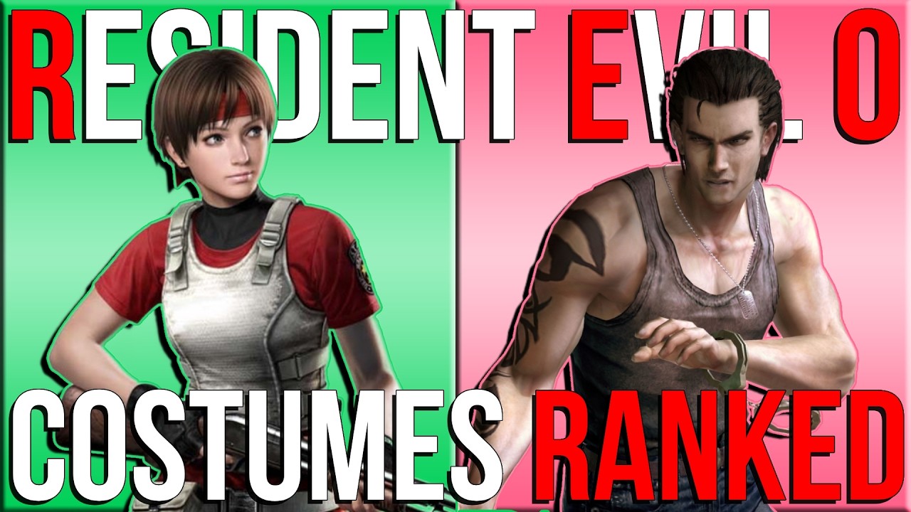 All RESIDENT EVIL 0 Costumes RANKED WORST to BEST (Plus T Shirt Contest)