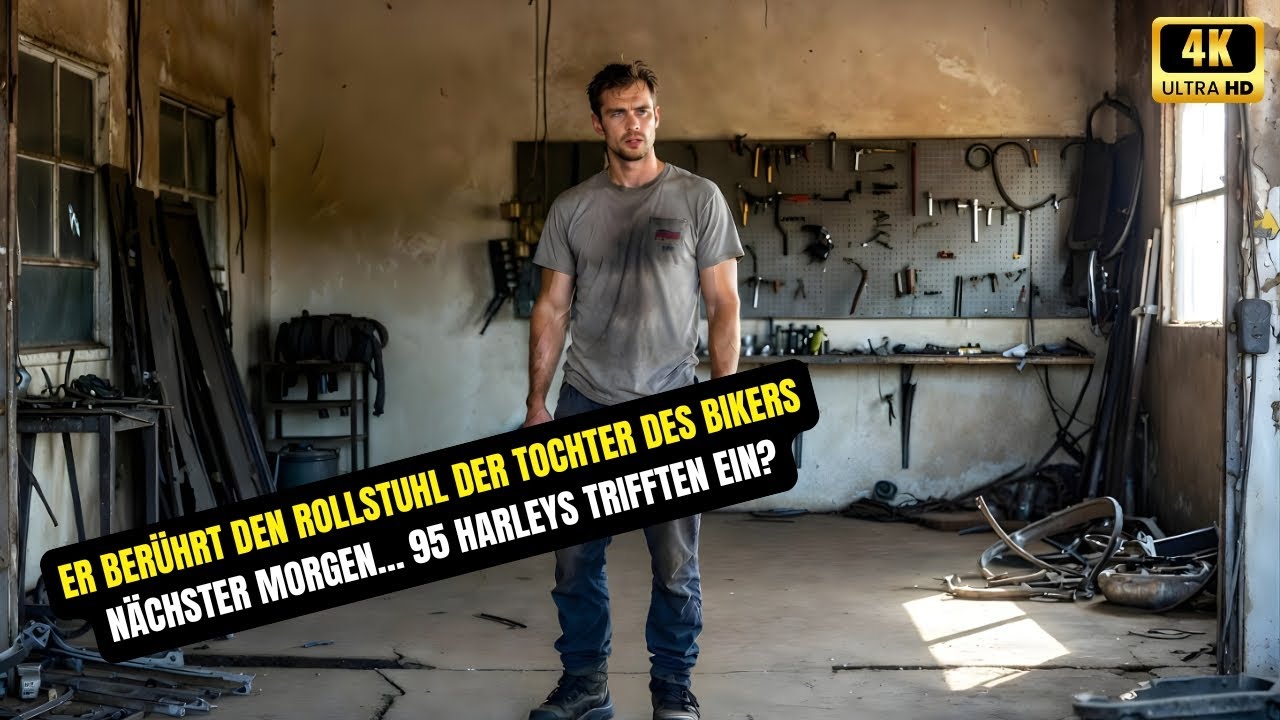 Er löste kostenlos das Problem eines behinderten Mädchens — 95 Hells Angels standen vor seiner Tür